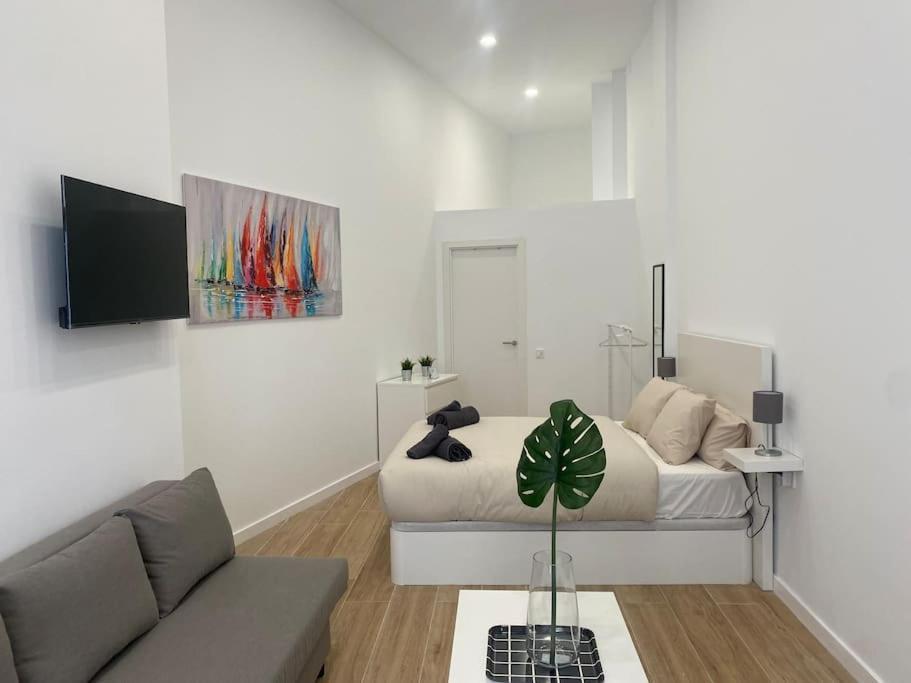 Nuevo Loft En Playa Y Cerca Del Centro, Ac Y Wifi Apartment Valencia Bagian luar foto